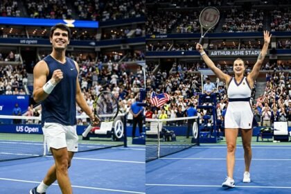 Alcaraz Sabalenka US Open