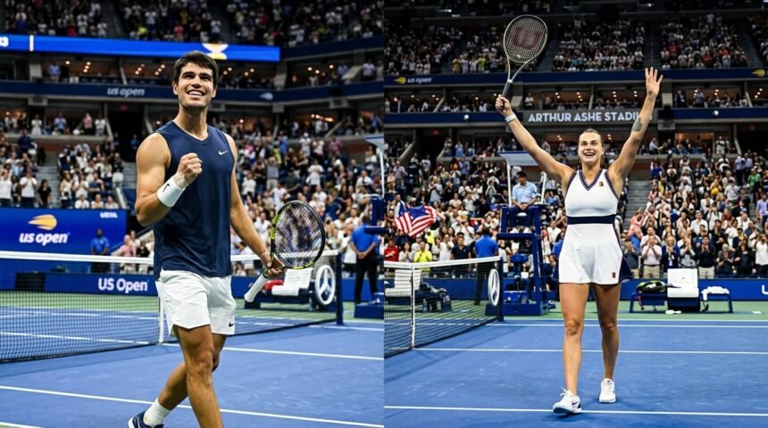 Alcaraz Sabalenka US Open