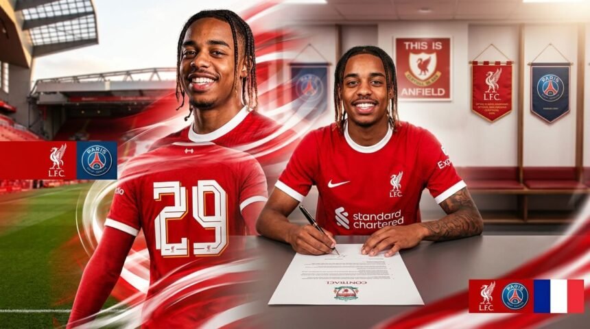 Bradley Barcola Liverpool transfer