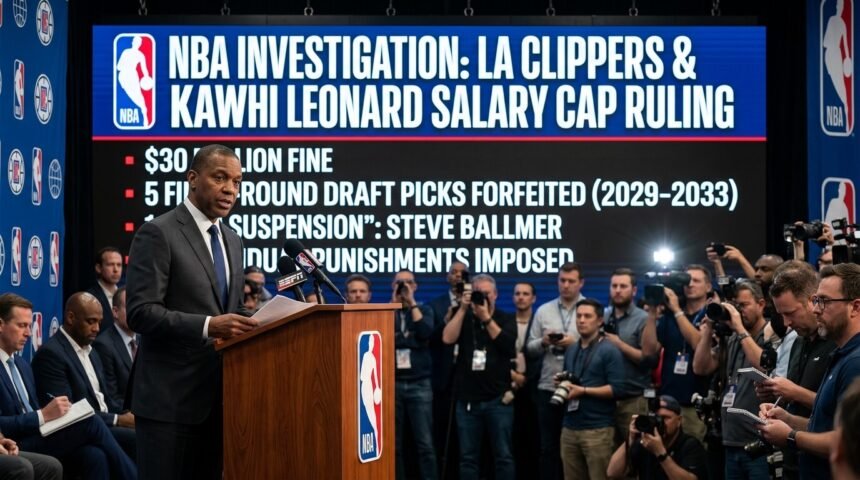 NBA Clippers Kawhi Leonard punishment