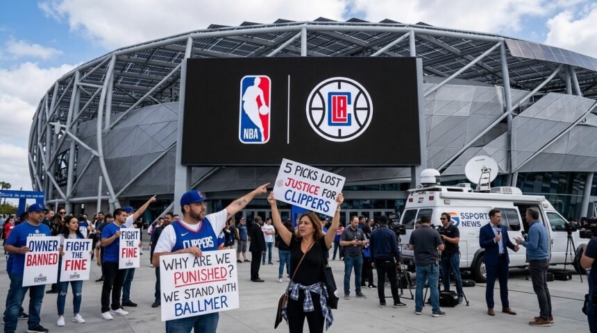 NBA Clippers punishment