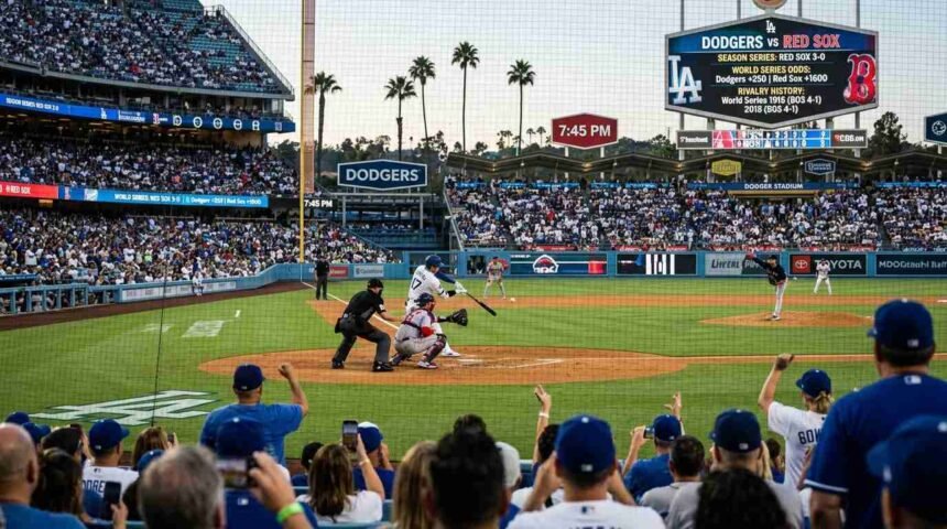 dodgers vs red sox