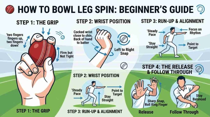 how to bowl leg spin