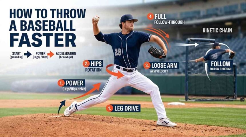 how to throw a baseball faster